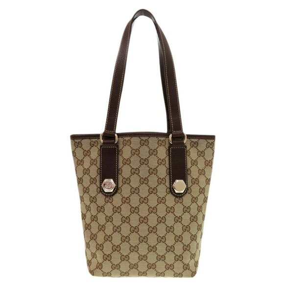 GUCCI Brown Tote Bag - Picture 1 of 9